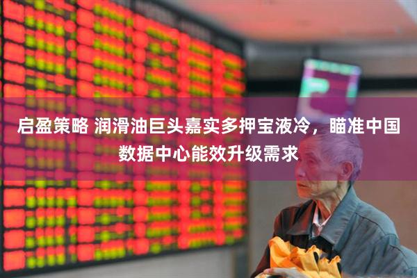启盈策略 润滑油巨头嘉实多押宝液冷，瞄准中国数据中心能效升级需求